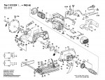 Bosch 0 603 224 103 Pks 46 Circular Hand Saw 220 V / Eu Spare Parts